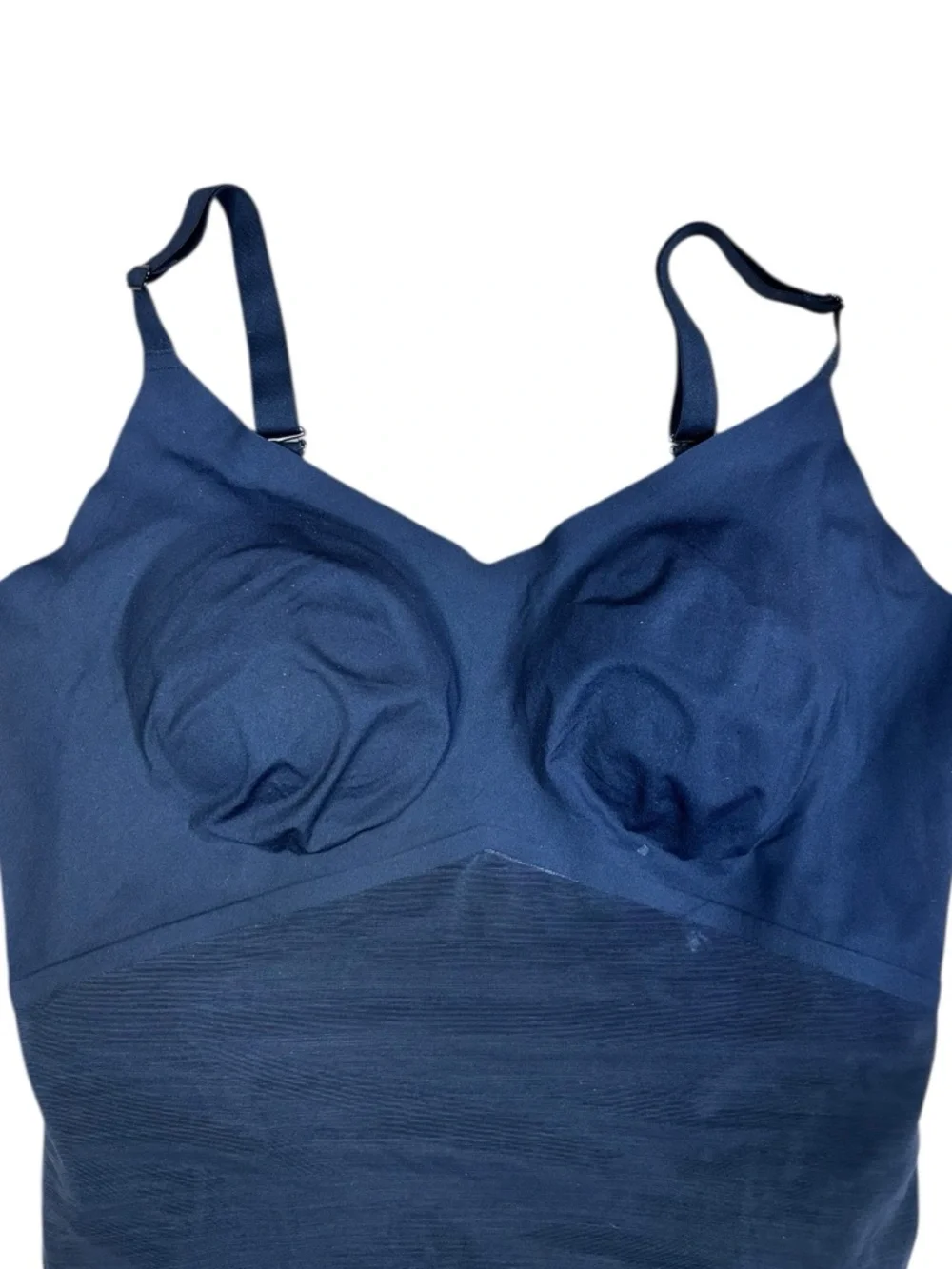 Honeylove Shaping Cami Bodysuit 3X Black Adjustable Straps
